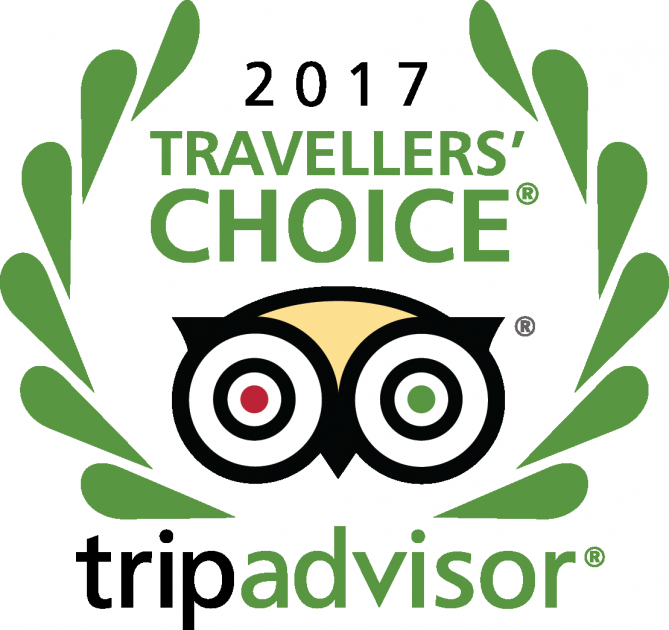 Tripadvisor Travellers` choice 2017